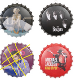 The Beatles  3D Bottle Cap Plaque - Wicked Rockabilly & Gifts - 3