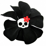 Rose Skull Hair Pin - Wicked Rockabilly & Gifts - 1