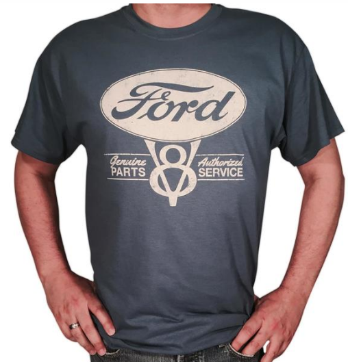 Ford Genuine Parts V8 Mens T-Shirt