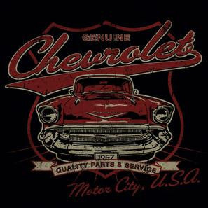 GM Motor City Chevrolet Gals T - Wicked Rockabilly & Gifts - 2