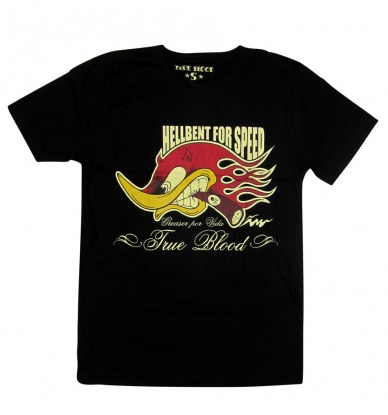 Hell Bent for Speed Mens Tshirt - Wicked Rockabilly & Gifts - 1