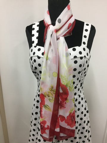 Rose Scarf - Several Colours