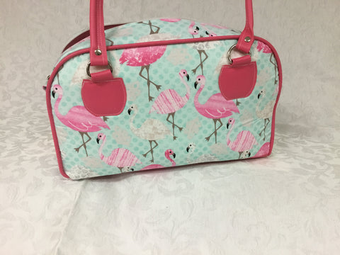 Blair Flamingo Polka Dot Bag