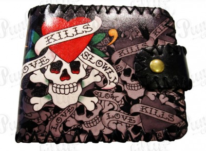 Skull King Rockabilly Wallet