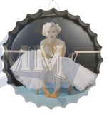 Marilyn  3D Bottle Cap Plaque - Wicked Rockabilly & Gifts - 1