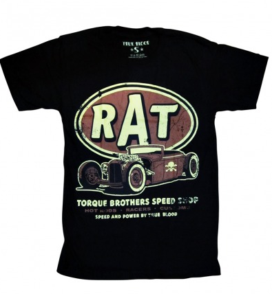 Rat Mens T - Wicked Rockabilly & Gifts