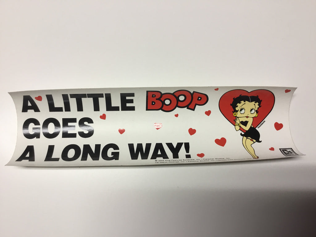 Betty Boop Bumper Stickers -  3 Various