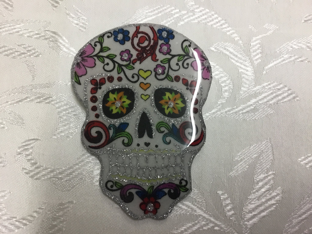 Day of the Dead Resin Brooch